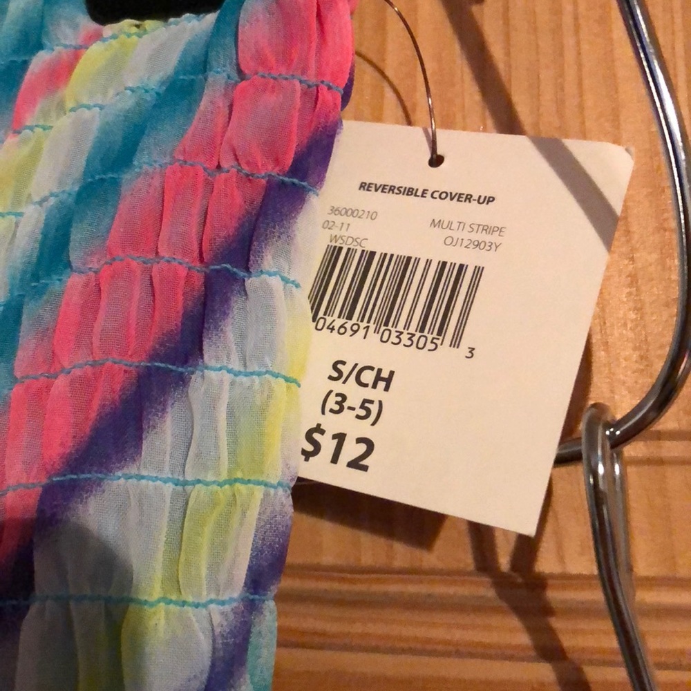 OP Reversible Cover up or mini dress - Picture 3 of 4